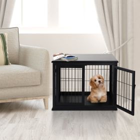 Dog Crate Furniture (Option: Black-880x200x690 mm)